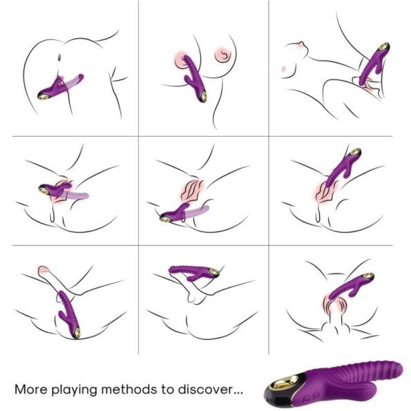 ARMONY - VIBRATEUR ETERNITY SILICONE VIOLET-ARMONY VIBRATORS-sextoys-lingerie-bdsm-hygiène-sexshop