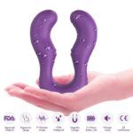 ARMONY – VIBRATEUR SERAPH DOUBLE TÉLÉCOMMANDE VIOLET