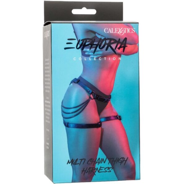 CALIFORNIA EXOTICS - EUPHORIA HARNAIS DE CUISSES MULTI CHAÎNES-CALIFORNIA EXOTICS-sextoys-lingerie-bdsm-hygiène-sexshop