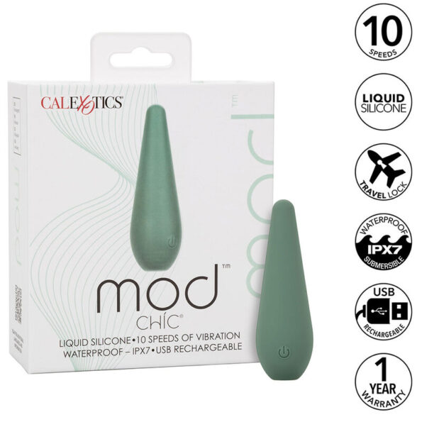 CALIFORNIA EXOTICS - STIMULATEUR MOD CHIC VERT-CALIFORNIA EXOTICS-sextoys-lingerie-bdsm-hygiène-sexshop