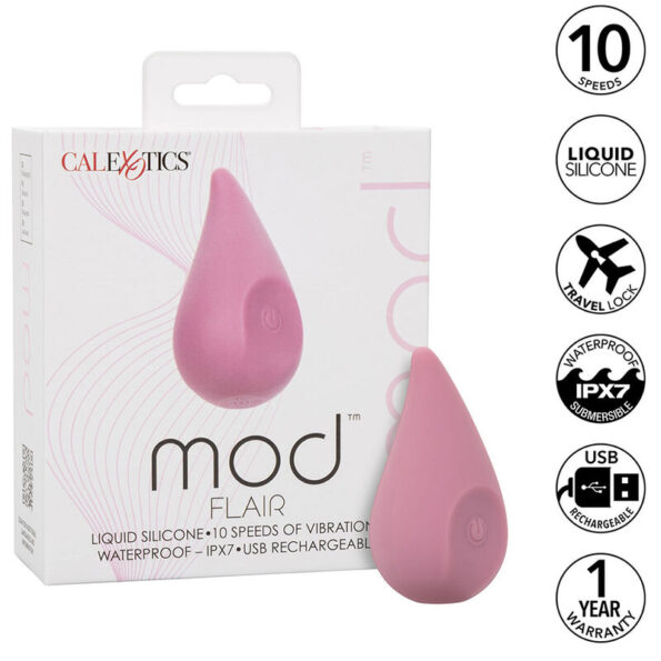 CALIFORNIA EXOTICS - STIMULATEUR MOD FLAIR ROSE-CALIFORNIA EXOTICS-sextoys-lingerie-bdsm-hygiène-sexshop