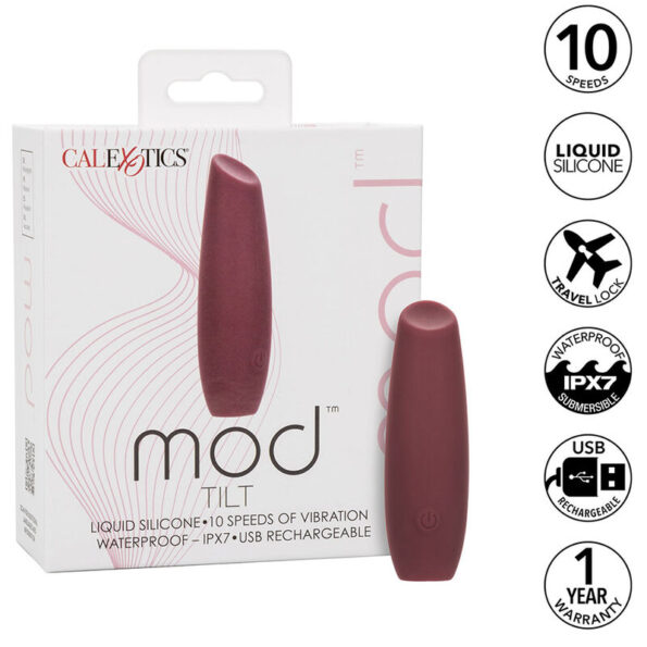 CALIFORNIA EXOTICS - STIMULATEUR MOD TILT ROUGE-CALIFORNIA EXOTICS-sextoys-lingerie-bdsm-hygiène-sexshop