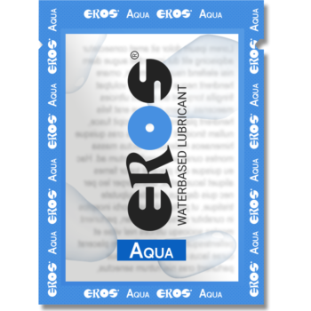 EROS AQUA - A BASE D'EAU 4 ML-EROS AQUA & SILK-sextoys-lingerie-bdsm-hygiène-sexshop