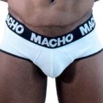 MACHO - MS30BL SLIP BLANC L-MACHO UNDERWEAR-sextoys-lingerie-bdsm-hygiène-sexshop