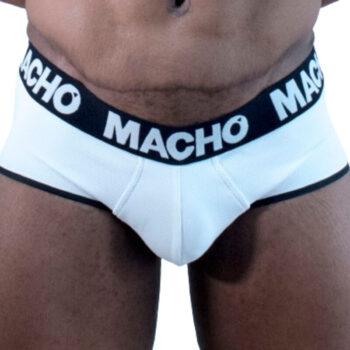 MACHO - MS30BL SLIP BLANC M-MACHO UNDERWEAR-sextoys-lingerie-bdsm-hygiène-sexshop