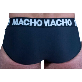 MACHO - MS30NG SLIP NOIR L-MACHO UNDERWEAR-sextoys-lingerie-bdsm-hygiène-sexshop