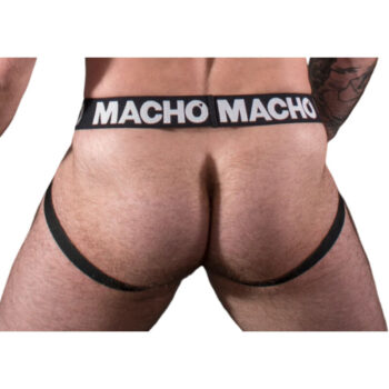 MACHO - MX25A JOCK LYCRA JAUNE L-MACHO UNDERWEAR-sextoys-lingerie-bdsm-hygiène-sexshop