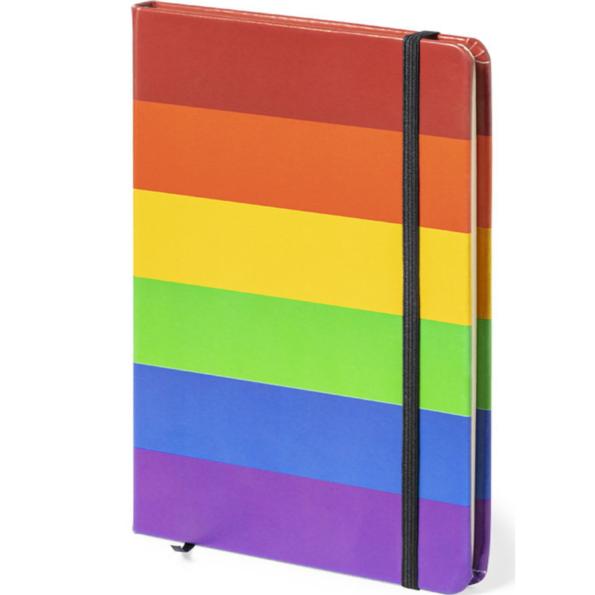 PRIDE - CARNET DRAPEAU LGBT 15 x 21-PRIDE-sextoys-lingerie-bdsm-hygiène-sexshop