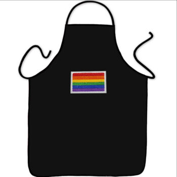PRIDE - CHEF GOOD TABLIER AVEC LE DRAPEAU LGBT-PRIDE-sextoys-lingerie-bdsm-hygiène-sexshop