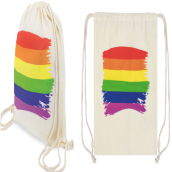 PRIDE - SAC À DOS EN COTON AVEC DRAPEAU LGBT-PRIDE-sextoys-lingerie-bdsm-hygiène-sexshop