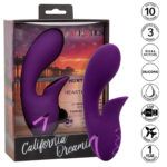 CALEXOTICS – STIMULATEUR ET SUCKER HUNTINGTON BEACH HEARTBREAKER VIOLET PAR CALIFORNIA DREAMING