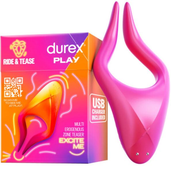 DUREX - JOUET MULTI-STIMULATEUR RIDE & TEASE-DUREX TOYS-sextoys-lingerie-bdsm-hygiène-sexshop