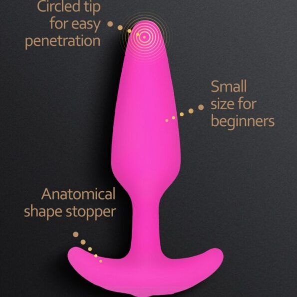 G-VIBE - GPLUG PLUG ANAL VIBRATEUR XS FUCHSIA-G-VIBE-sextoys-lingerie-bdsm-hygiène-sexshop