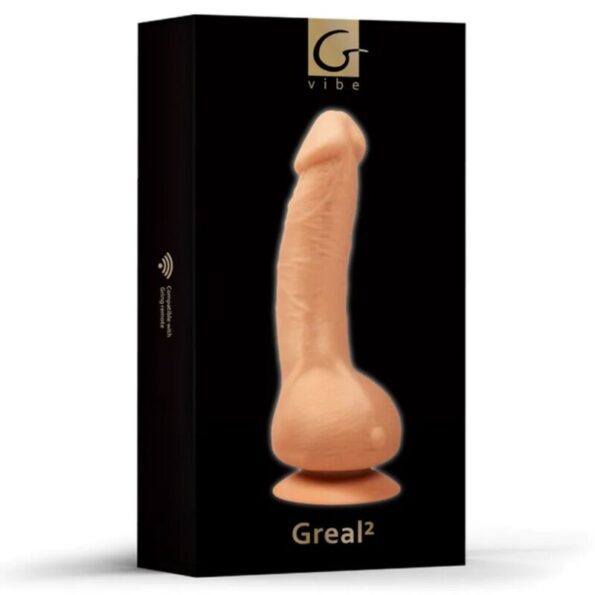 G-VIBE - VIBRATEUR RÉALISTE GREAL 2 NATUREL-G-VIBE-sextoys-lingerie-bdsm-hygiène-sexshop