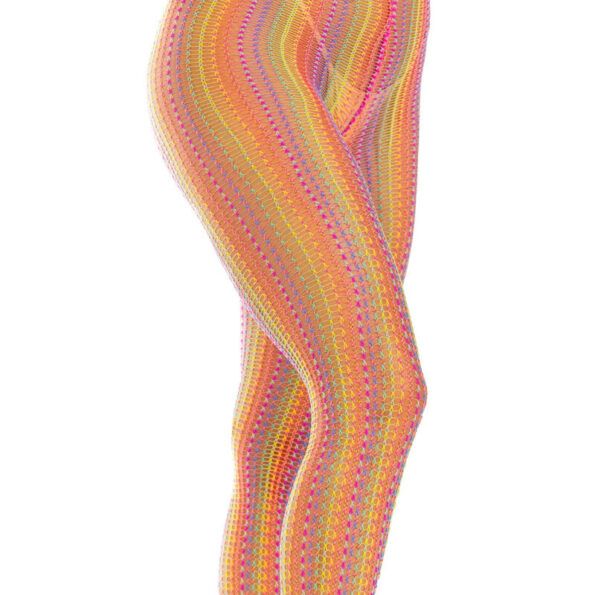 LEG AVENUE - BAS AU CROCHET MULTICOLORE-LEG AVENUE HOSIERY-sextoys-lingerie-bdsm-hygiène-sexshop