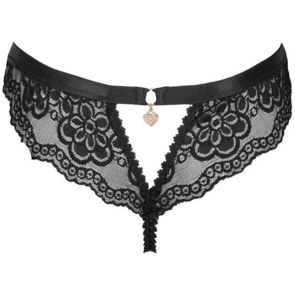 LIVCO CORSETTI FASHION - CULOTTE OKSURIN SANS CROTCHLESS NOIR-LIVCO CORSETTI PANTIES-sextoys-lingerie-bdsm-hygiène-sexshop