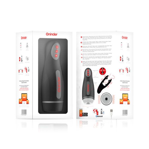 ONINDER - MASTURBATEUR MASCULIN RECHARGEABLE SEOUL 10 VITESSES - APPLICATION GRATUITE-ONINDER-sextoys-lingerie-bdsm-hygiène-sexshop