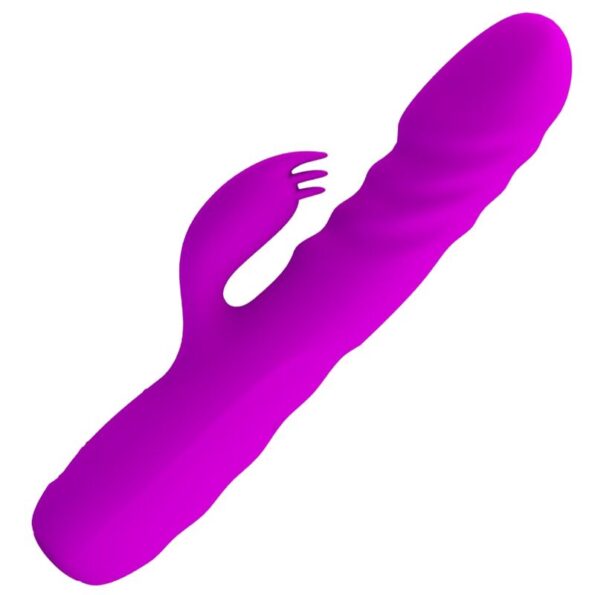 PRETTY LOVE - VIBRATEUR LAPIN RECHARGEABLE MELANIE VIOLET-PRETTY LOVE FLIRTATION-sextoys-lingerie-bdsm-hygiène-sexshop