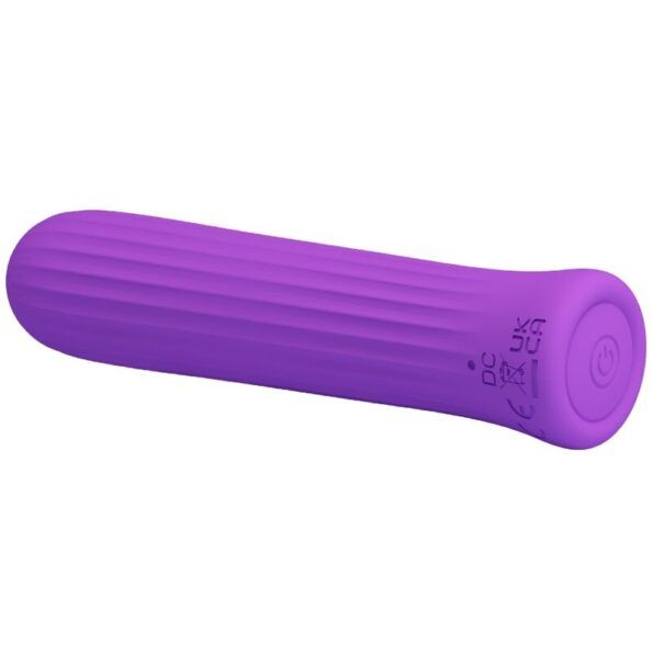 PRETTY LOVE - VIBRATEUR STIMULATEUR BLANCHE LILAS-PRETTY LOVE HIGH GRADE-sextoys-lingerie-bdsm-hygiène-sexshop