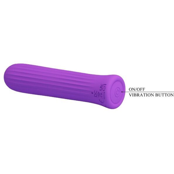 PRETTY LOVE - VIBRATEUR STIMULATEUR BLANCHE LILAS-PRETTY LOVE HIGH GRADE-sextoys-lingerie-bdsm-hygiène-sexshop