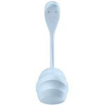 SATISFYER – APPLICATION GRATUITE STIMULATEUR DE POINT G PÉTALE LISSE BLEU CIEL