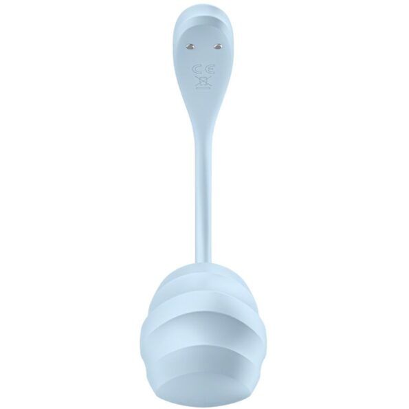 SATISFYER - APPLICATION GRATUITE STIMULATEUR DE POINT G PÉTALE LISSE BLEU CIEL-SATISFYER PARTNER-sextoys-lingerie-bdsm-hygiène-sexshop