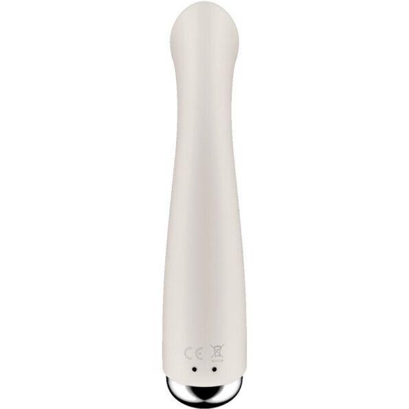 SATISFYER - SPINNING G-SPORT 1 VIBRATEUR ROTATOR BEIGE-SATISFYER VIBRATOR-sextoys-lingerie-bdsm-hygiène-sexshop