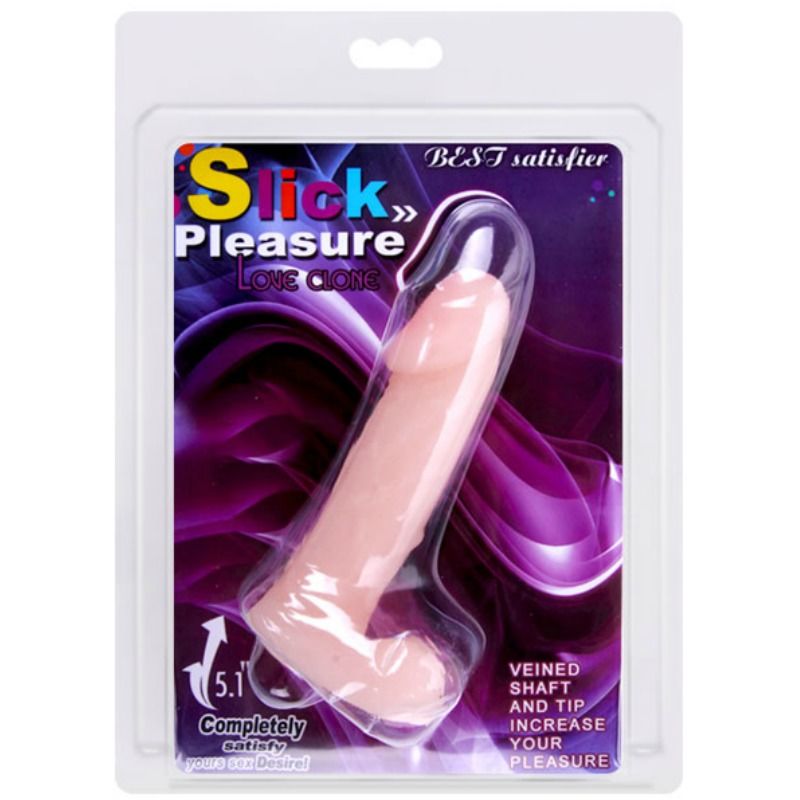 BAILE - GODE RÉALISTE SLICK PLEASURE BAILE - GODE RÉALISTE SLICK PLEASURE-BAILE DILDOS-sextoys-lingerie-bdsm-hygiène-sexshop