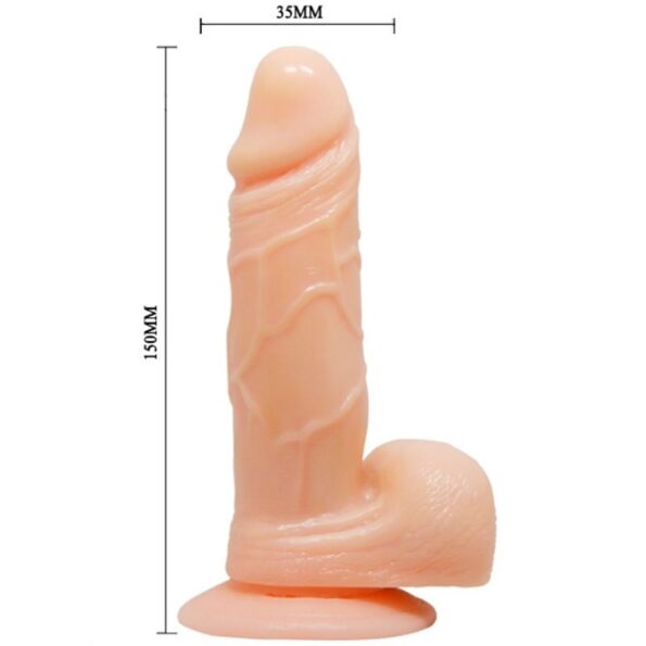 BAILE - PRIME RÉALISTE DONG GODE RÉALISTE NATUREL-BAILE VIBRATORS-sextoys-lingerie-bdsm-hygiène-sexshop