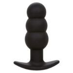 CALEXOTICS – ROCK BOTTOM PLUG ANAL PERLÉ 10 VIBRATIONS SILICONE NOIR