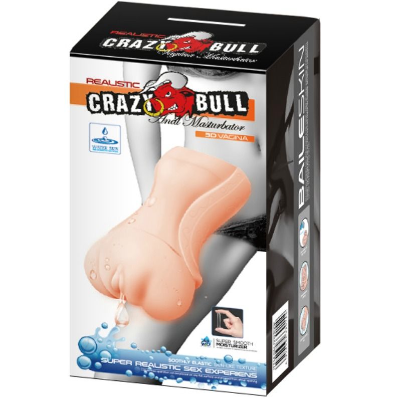 CRAZY BULL - MASTURBATEUR VAGIN PEAU D'EAU CRAZY BULL - MASTURBATEUR VAGIN PEAU D'EAU-CRAZY BULL-sextoys-lingerie-bdsm-hygiène-sexshop