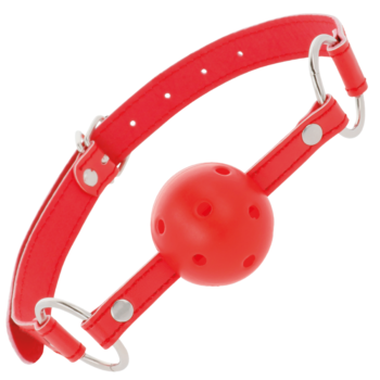DARKNESS - BÂTON RESPIRANT ROUGE-DARKNESS BONDAGE-sextoys-lingerie-bdsm-hygiène-sexshop