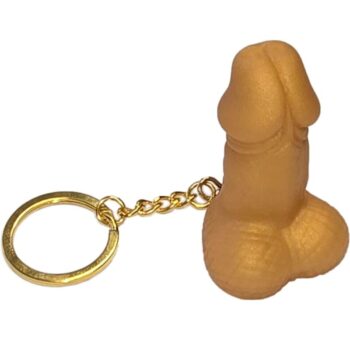 DIABLO PICANTE - PORTE-CLÉS EN FORME DE PÉNIS DORÉ-DIABLO PICANTE-sextoys-lingerie-bdsm-hygiène-sexshop