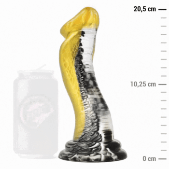 EPIC - GODE DRAKON COBRA JAUNE-EPIC-sextoys-lingerie-bdsm-hygiène-sexshop