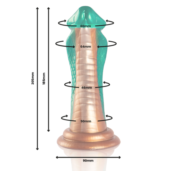 EPIC - GODE PYTHON COBRA VERT-EPIC-sextoys-lingerie-bdsm-hygiène-sexshop