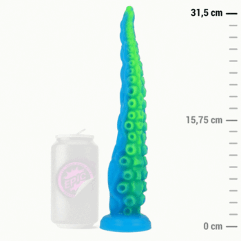 EPIC - GODE TENTACLE MINCE FLUORESCENT SCYLLA GRANDE TAILLE-EPIC-sextoys-lingerie-bdsm-hygiène-sexshop