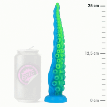 EPIC - GODE TENTACLE MINCE FLUORESCENT SCYLLA PETITE TAILLE-EPIC-sextoys-lingerie-bdsm-hygiène-sexshop