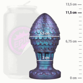 EPIC - VRAKOS PLUG ANAL OEUF DE DRAGON TAILLE M-EPIC-sextoys-lingerie-bdsm-hygiène-sexshop