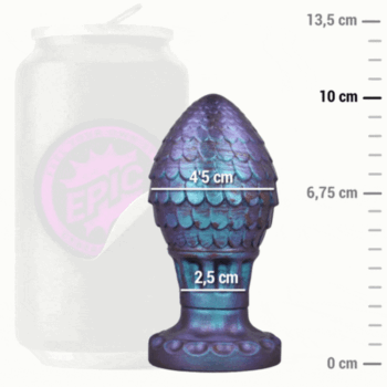 EPIC - VRAKOS PLUG ANAL OEUF DE DRAGON TAILLE S-EPIC-sextoys-lingerie-bdsm-hygiène-sexshop