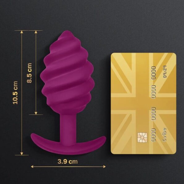 G-VIBE - GPLUG TWIST 2 PLUG ANAL VIOLET-G-VIBE-sextoys-lingerie-bdsm-hygiène-sexshop