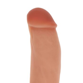 GET REAL - GODE EN SILICONE 18 CM AVEC BALLES PEAU-GET REAL-sextoys-lingerie-bdsm-hygiène-sexshop
