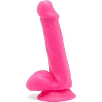 GET REAL - GODE HAPPY DICKS 12 CM BALLES ROSE-GET REAL-sextoys-lingerie-bdsm-hygiène-sexshop