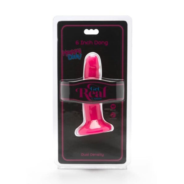 GET REAL - HAPPY DICKS DONG 12 CM ROSE-GET REAL-sextoys-lingerie-bdsm-hygiène-sexshop