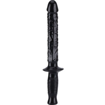 GET REAL - LE MANHANDLER 38 CM NOIR-GET REAL-sextoys-lingerie-bdsm-hygiène-sexshop