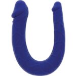 GET REAL - MINI DOUBLE DONG RÉALISTE BLEU-GET REAL-sextoys-lingerie-bdsm-hygiène-sexshop