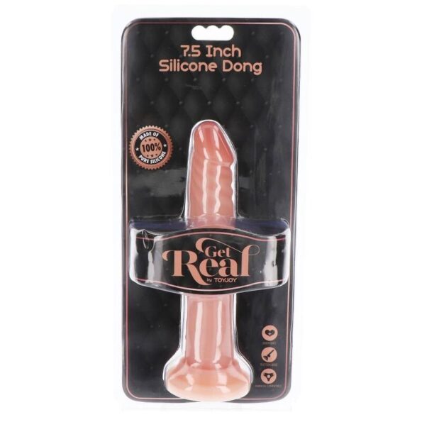 GET REAL - SILICONE DONG 19 CM PEAU-GET REAL-sextoys-lingerie-bdsm-hygiène-sexshop