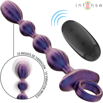 INTENSE - JACKIE PLUG ANAL VIBRANT MODÈLE 1 TÉLÉCOMMANDE-INTENSE ANAL TOYS-sextoys-lingerie-bdsm-hygiène-sexshop