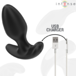 INTENSE – JOEY ANAL PLUG 10 VIBRATIONS NOIR TÉLÉCOMMANDE