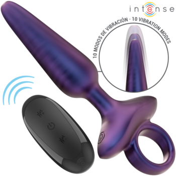 INTENSE - MARLON PLUG ANAL VIBRANT MODÈLE 4 TÉLÉCOMMANDE-INTENSE ANAL TOYS-sextoys-lingerie-bdsm-hygiène-sexshop
