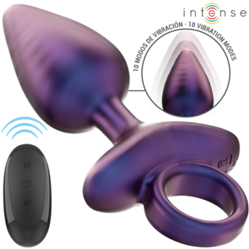 INTENSE - MICHAEL PLUG ANAL VIBRANT MODÈLE 2 TÉLÉCOMMANDE-INTENSE ANAL TOYS-sextoys-lingerie-bdsm-hygiène-sexshop